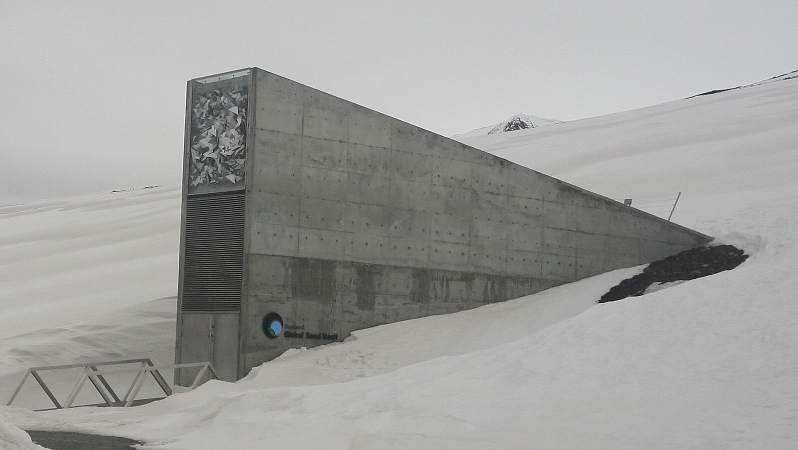 Seed vault on Svalbar