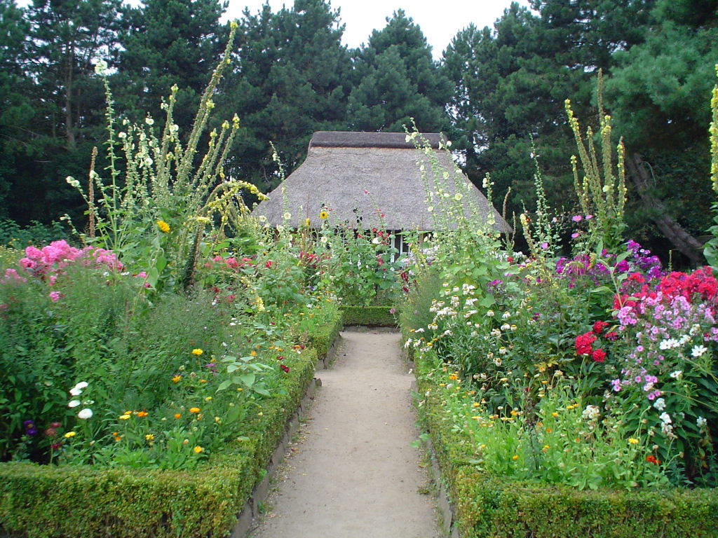 Farmers garden botanical garden Hamburg
