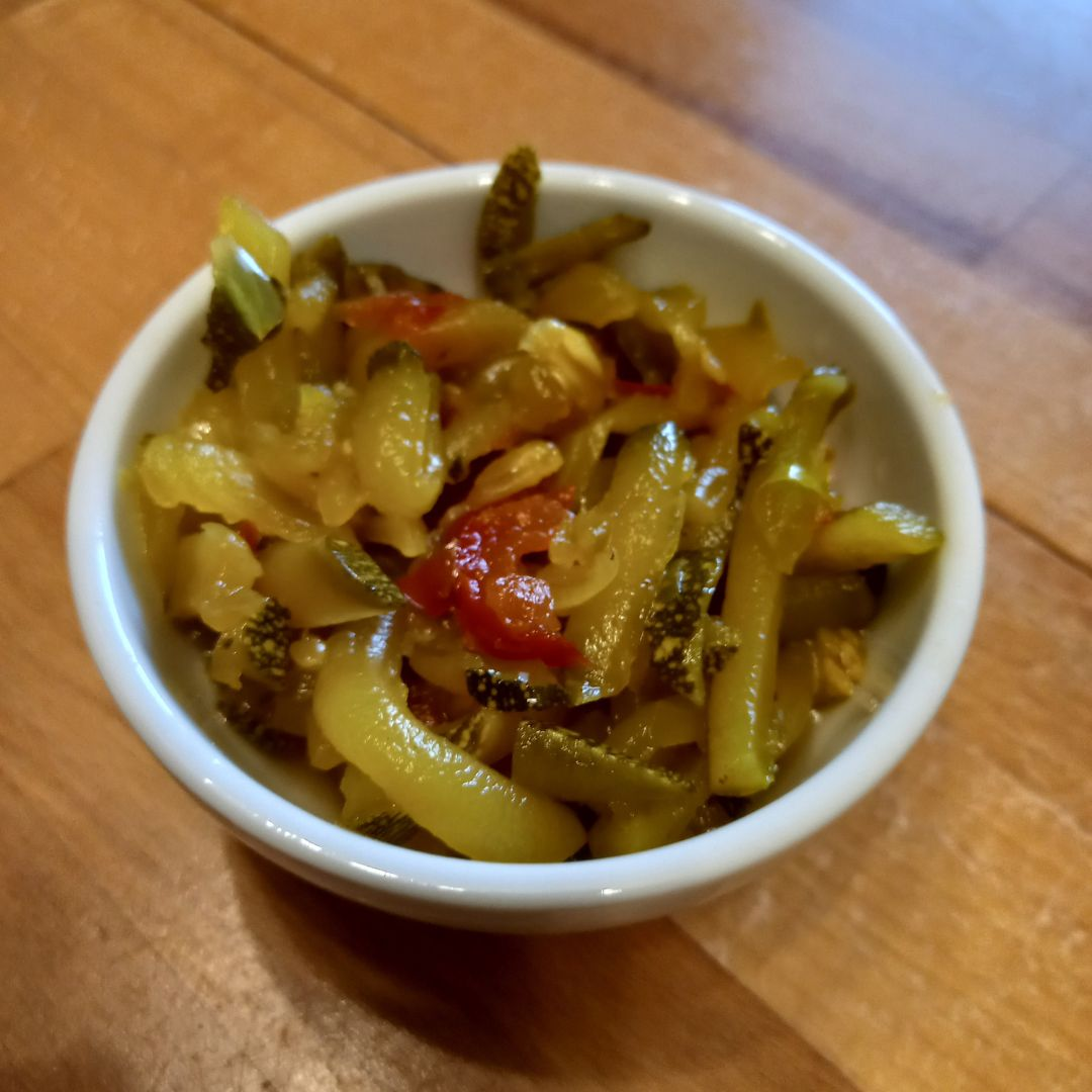 Courgette salad