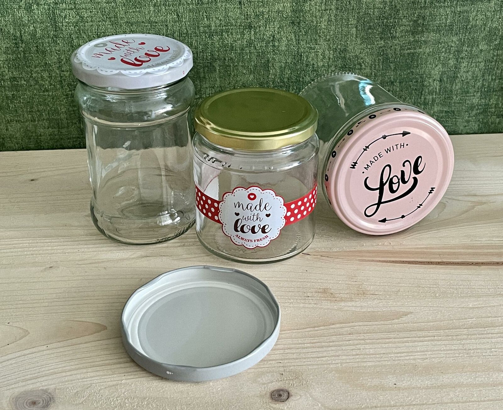 Twist-off-Gläser zum Einkochen