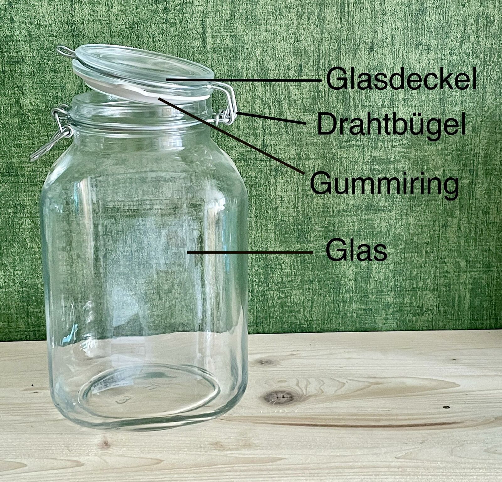 Bügelgläser zum Einkochen