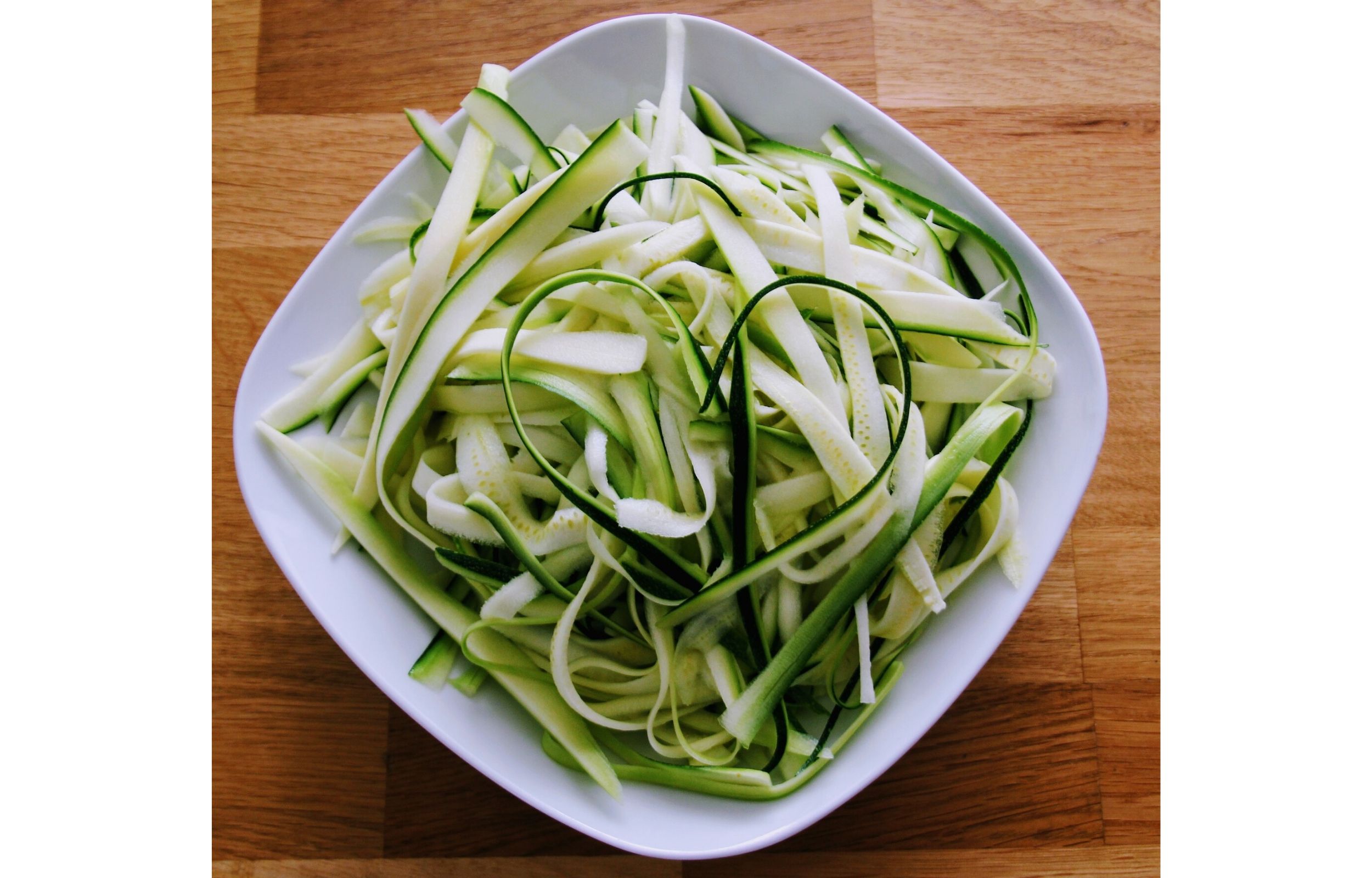 Courgette pasta